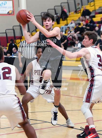 Thumbnail 1 in Perry vs. Lake Oswego (Hoophall West Invitational) photogallery.