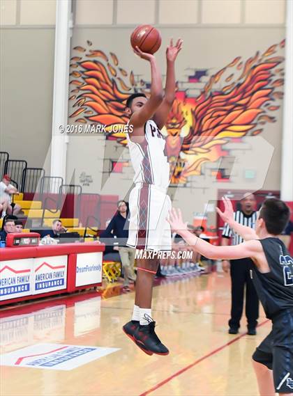 Thumbnail 1 in Perry vs. Lake Oswego (Hoophall West Invitational) photogallery.