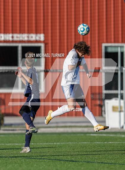 Thumbnail 1 in Bonners Ferry vs Coeur d'Alene Charter Academy (3A Intermountain Final) photogallery.
