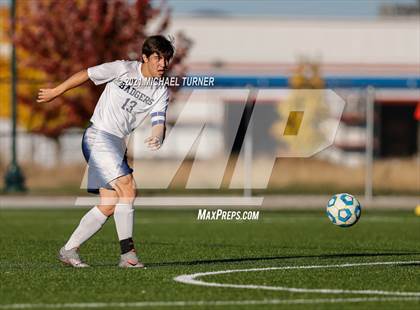 Thumbnail 1 in Bonners Ferry vs Coeur d'Alene Charter Academy (3A Intermountain Final) photogallery.