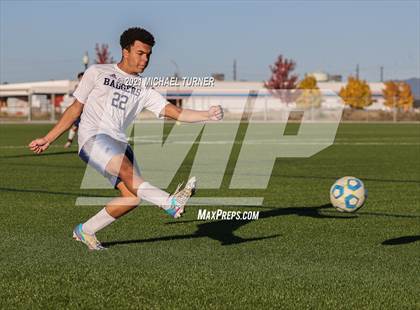 Thumbnail 1 in Bonners Ferry vs Coeur d'Alene Charter Academy (3A Intermountain Final) photogallery.