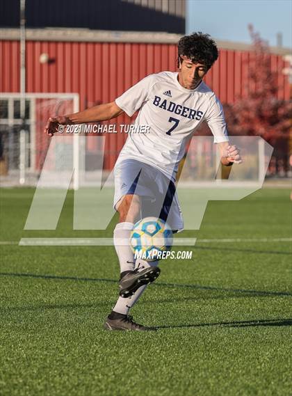 Thumbnail 1 in Bonners Ferry vs Coeur d'Alene Charter Academy (3A Intermountain Final) photogallery.