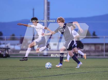 Thumbnail 2 in Bonners Ferry vs Coeur d'Alene Charter Academy (3A Intermountain Final) photogallery.