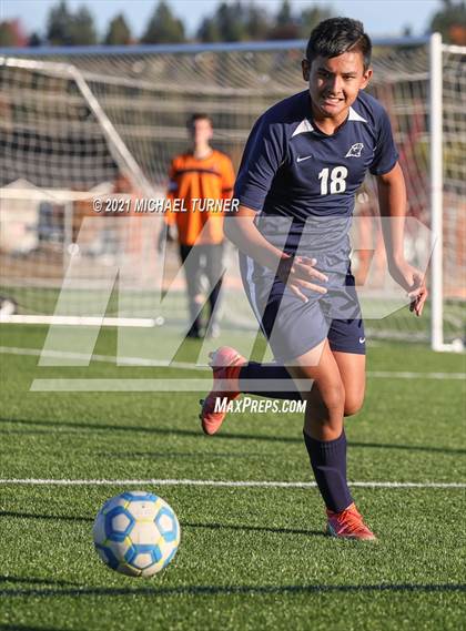 Thumbnail 1 in Bonners Ferry vs Coeur d'Alene Charter Academy (3A Intermountain Final) photogallery.