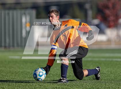 Thumbnail 3 in Bonners Ferry vs Coeur d'Alene Charter Academy (3A Intermountain Final) photogallery.