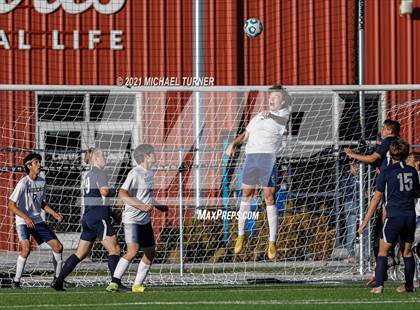 Thumbnail 1 in Bonners Ferry vs Coeur d'Alene Charter Academy (3A Intermountain Final) photogallery.