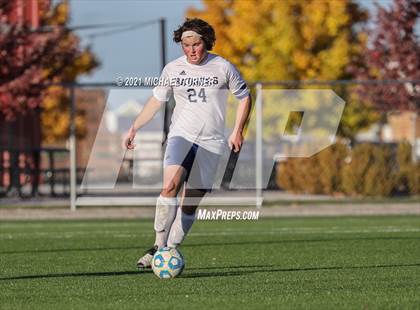 Thumbnail 1 in Bonners Ferry vs Coeur d'Alene Charter Academy (3A Intermountain Final) photogallery.