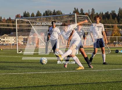 Thumbnail 3 in Bonners Ferry vs Coeur d'Alene Charter Academy (3A Intermountain Final) photogallery.