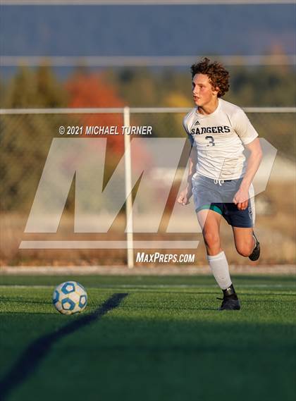 Thumbnail 2 in Bonners Ferry vs Coeur d'Alene Charter Academy (3A Intermountain Final) photogallery.