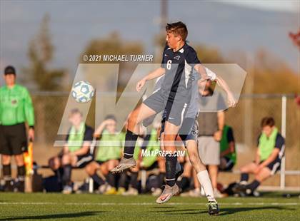 Thumbnail 1 in Bonners Ferry vs Coeur d'Alene Charter Academy (3A Intermountain Final) photogallery.