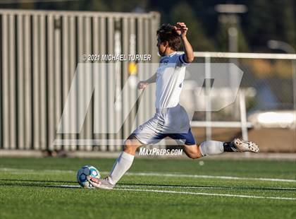 Thumbnail 3 in Bonners Ferry vs Coeur d'Alene Charter Academy (3A Intermountain Final) photogallery.