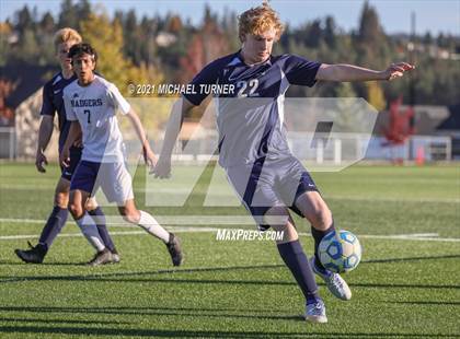 Thumbnail 1 in Bonners Ferry vs Coeur d'Alene Charter Academy (3A Intermountain Final) photogallery.