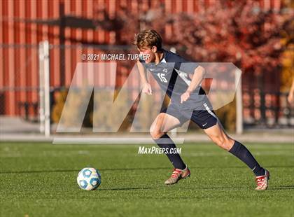 Thumbnail 1 in Bonners Ferry vs Coeur d'Alene Charter Academy (3A Intermountain Final) photogallery.