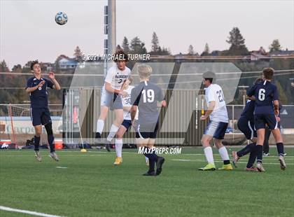 Thumbnail 2 in Bonners Ferry vs Coeur d'Alene Charter Academy (3A Intermountain Final) photogallery.