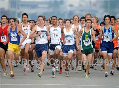 Thumbnail 1 in CIF Southern Section Cross Country Championships photogallery.