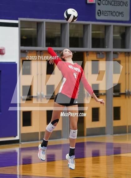 Thumbnail 2 in Southport vs. Roncalli (IHSAA 4A Sectional 11 First Round) photogallery.