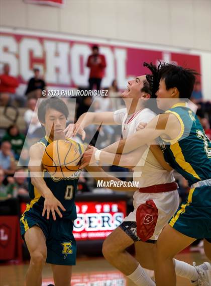 Thumbnail 2 in Edison vs. Orange Lutheran (CIF SS Div 2AA Second Round) photogallery.