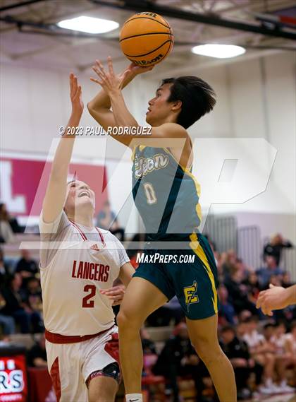 Thumbnail 3 in Edison vs. Orange Lutheran (CIF SS Div 2AA Second Round) photogallery.
