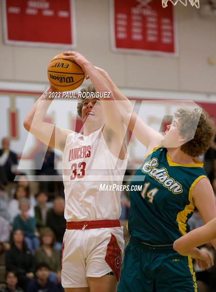 Thumbnail 1 in Edison vs. Orange Lutheran (CIF SS Div 2AA Second Round) photogallery.