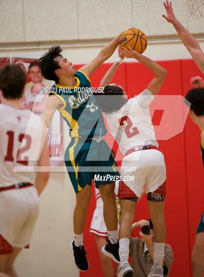 Thumbnail 2 in Edison vs. Orange Lutheran (CIF SS Div 2AA Second Round) photogallery.