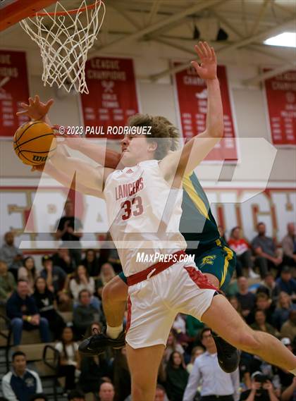 Thumbnail 3 in Edison vs. Orange Lutheran (CIF SS Div 2AA Second Round) photogallery.