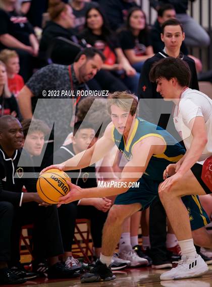 Thumbnail 3 in Edison vs. Orange Lutheran (CIF SS Div 2AA Second Round) photogallery.