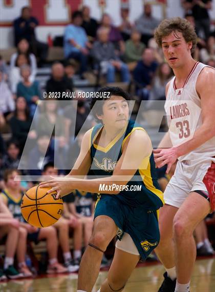 Thumbnail 3 in Edison vs. Orange Lutheran (CIF SS Div 2AA Second Round) photogallery.