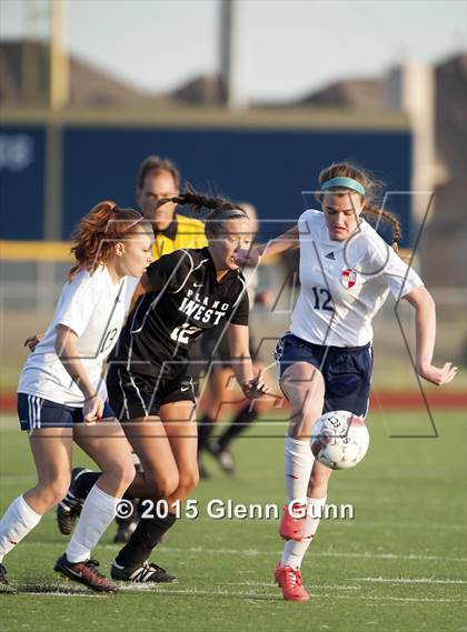 Thumbnail 3 in Plano West @ Denton Ryan (UIL 6A Bi-District Playoff) photogallery.