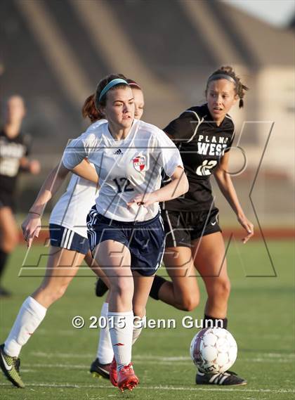Thumbnail 2 in Plano West @ Denton Ryan (UIL 6A Bi-District Playoff) photogallery.