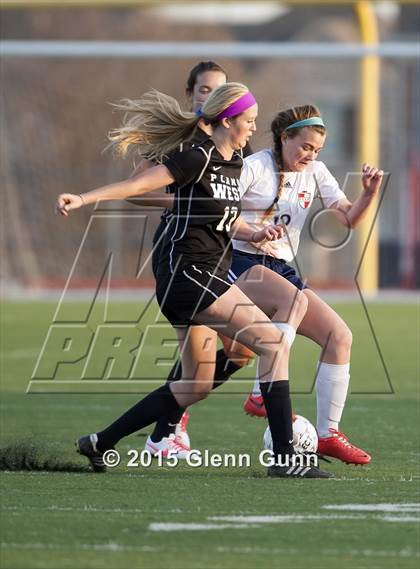 Thumbnail 2 in Plano West @ Denton Ryan (UIL 6A Bi-District Playoff) photogallery.