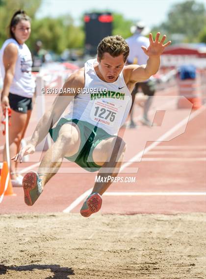 Thumbnail 1 in AIA Track & Field Championships-Wed (Boys Long Jump) photogallery.