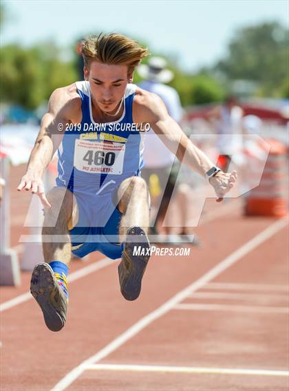 Thumbnail 1 in AIA Track & Field Championships-Wed (Boys Long Jump) photogallery.