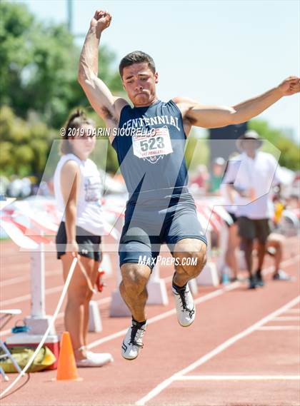 Thumbnail 2 in AIA Track & Field Championships-Wed (Boys Long Jump) photogallery.