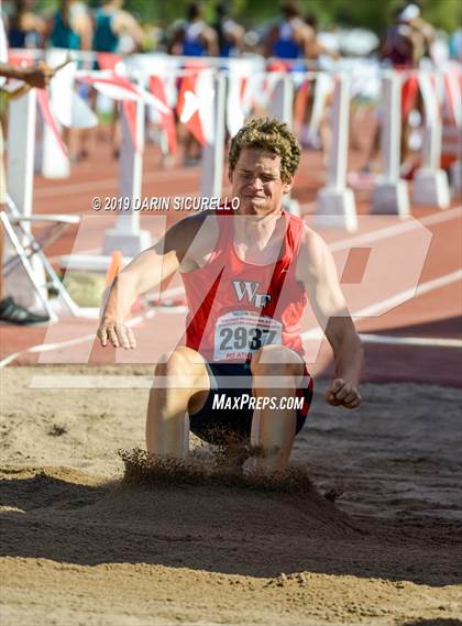 Thumbnail 3 in AIA Track & Field Championships-Wed (Boys Long Jump) photogallery.