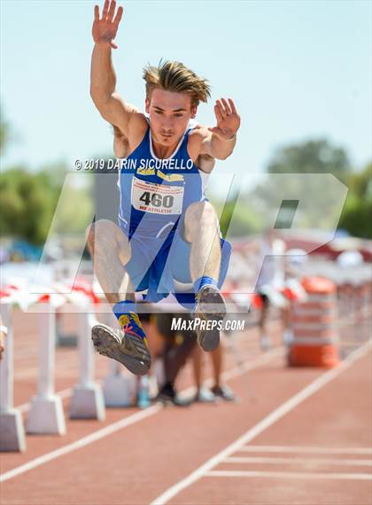 Thumbnail 3 in AIA Track & Field Championships-Wed (Boys Long Jump) photogallery.