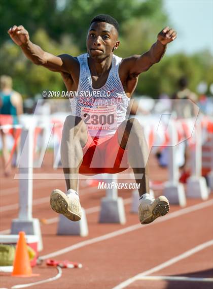 Thumbnail 1 in AIA Track & Field Championships-Wed (Boys Long Jump) photogallery.