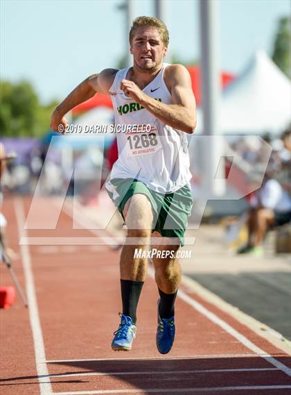 Thumbnail 2 in AIA Track & Field Championships-Wed (Boys Long Jump) photogallery.