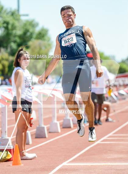 Thumbnail 1 in AIA Track & Field Championships-Wed (Boys Long Jump) photogallery.