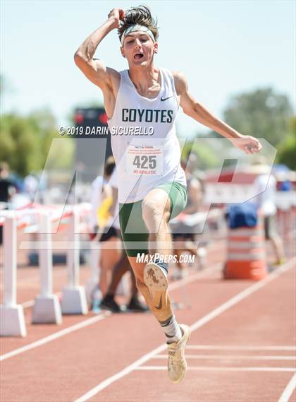 Thumbnail 2 in AIA Track & Field Championships-Wed (Boys Long Jump) photogallery.