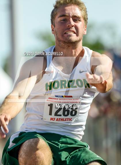Thumbnail 3 in AIA Track & Field Championships-Wed (Boys Long Jump) photogallery.