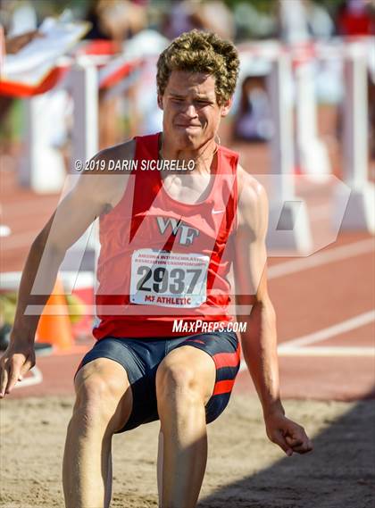 Thumbnail 1 in AIA Track & Field Championships-Wed (Boys Long Jump) photogallery.