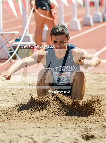 Thumbnail 3 in AIA Track & Field Championships-Wed (Boys Long Jump) photogallery.