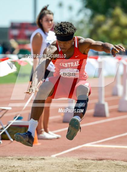 Thumbnail 1 in AIA Track & Field Championships-Wed (Boys Long Jump) photogallery.