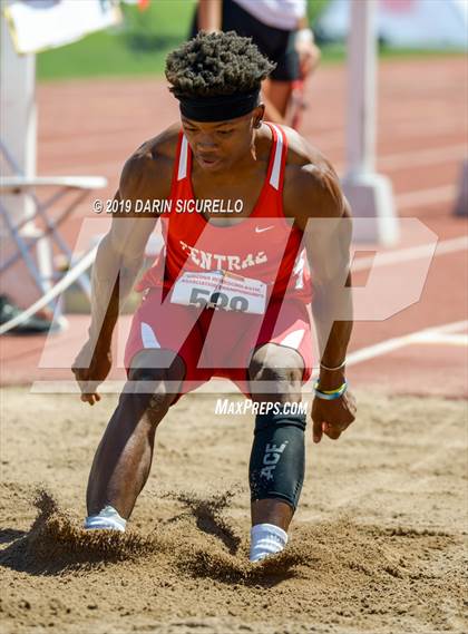 Thumbnail 2 in AIA Track & Field Championships-Wed (Boys Long Jump) photogallery.