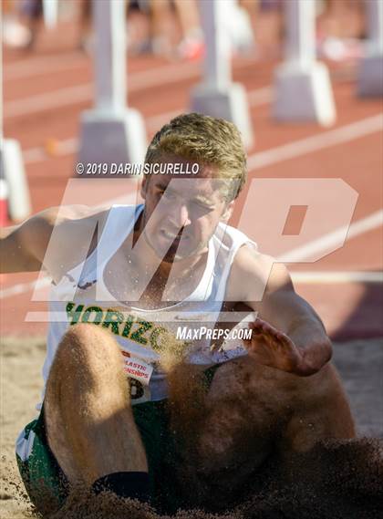 Thumbnail 1 in AIA Track & Field Championships-Wed (Boys Long Jump) photogallery.