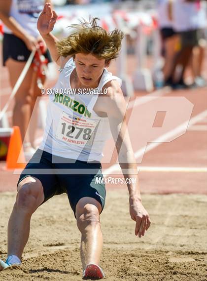 Thumbnail 2 in AIA Track & Field Championships-Wed (Boys Long Jump) photogallery.