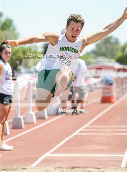 Thumbnail 3 in AIA Track & Field Championships-Wed (Boys Long Jump) photogallery.
