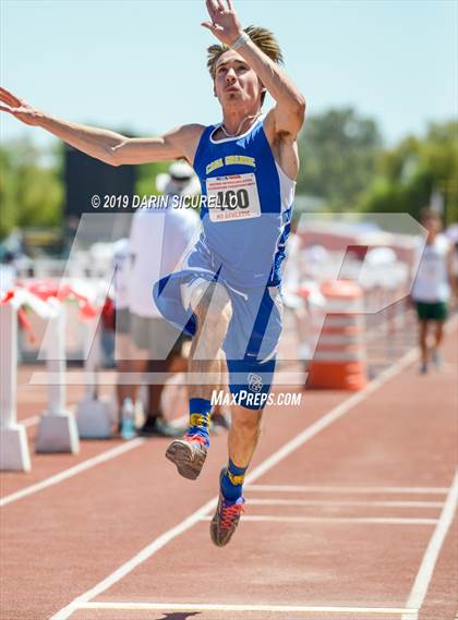Thumbnail 2 in AIA Track & Field Championships-Wed (Boys Long Jump) photogallery.