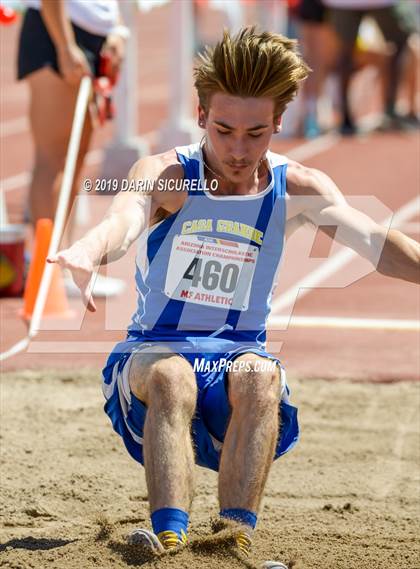 Thumbnail 2 in AIA Track & Field Championships-Wed (Boys Long Jump) photogallery.