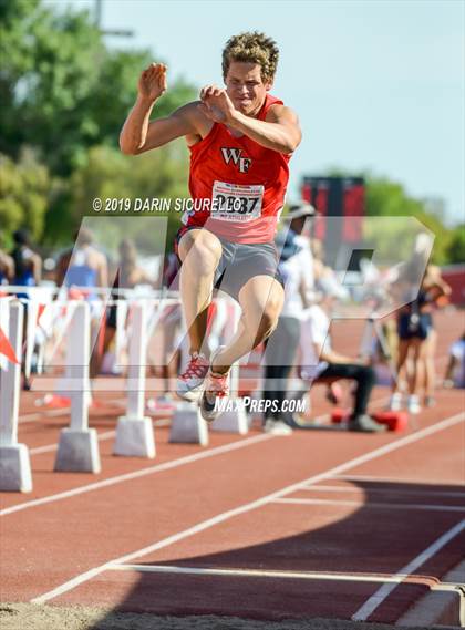 Thumbnail 1 in AIA Track & Field Championships-Wed (Boys Long Jump) photogallery.